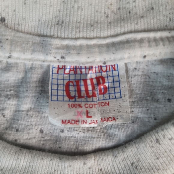 Jamaica Me Crazy Mens Vintage white t shirt size large multicolor - Picture 4 of 6